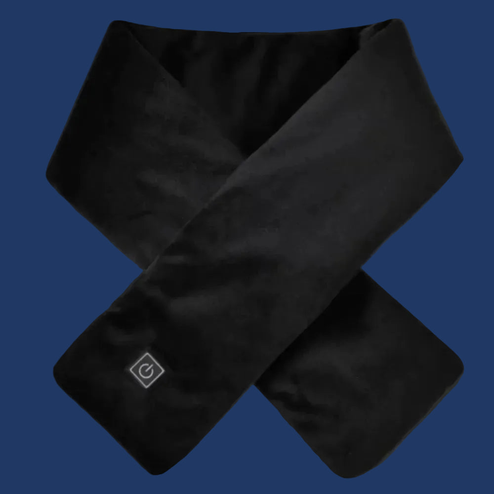 Stay Cozy Anywhere with Our USB Heated Scarf - Adjustable Temperature, Washable, and Unisex Design!